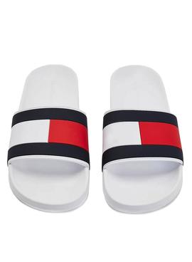 Chanclas Tommy Hilfiger Essential Blanco Hombre