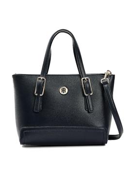 Bolso Tommy Hilfiger Honey Azul Marino Para Mujer