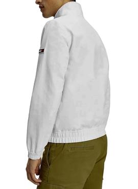 Cazadora Tommy Jeans Essential Blanco Para Hombre