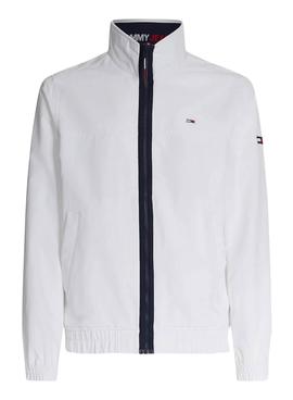 Cazadora Tommy Jeans Essential Blanco Para Hombre