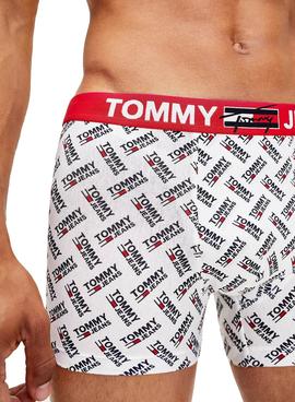 Calzoncillos Tommy Hilfiger Trunk Blanco Hombre