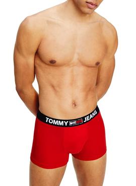 impulso Trascendencia Merecer Calzoncillos Tommy Hilfiger Trunk Rojo Para Hombre