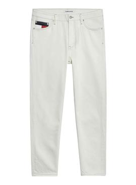 Pantalón Vaquero Tommy Jeans Dad Blanco Hombre