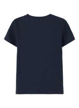 Camiseta Name It Faust Azul Marino Para Niño