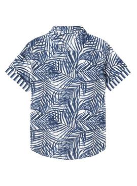 Camisa Name It Ferie SS Azul Oscuro Para Niño