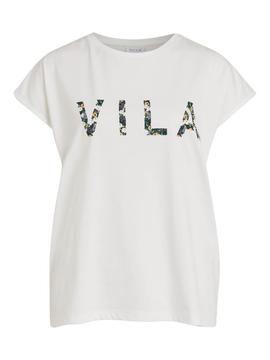 Camiseta Vila Vicoliba Blanco Para Mujer