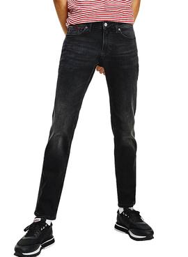 Pantalón Tommy Jeans Scanton Negro Hombre