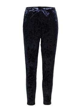 Pantalon Only PoptrashPipingVelvet Marino Mujer