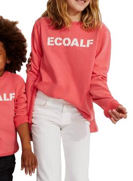 Sudadera Ecoalf Astecos Coral Para Niña