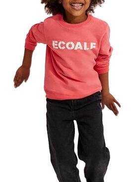 Sudadera Ecoalf Astecos Coral Para Niña