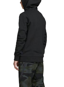 Sudadera Jack And Jones Corp Logo Negro Para Niño