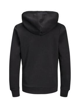 Sudadera Jack And Jones Corp Logo Negro Para Niño