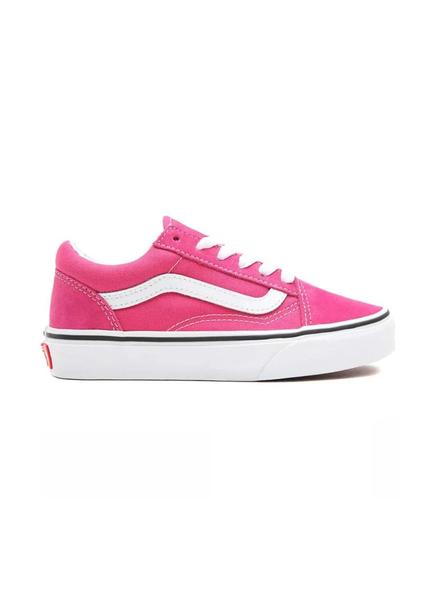 Humilde Ventana mundial fondo Zapatillas Vans Old Skool Rosa Para Niña