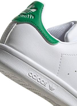 Zapatillas Adidas Stan Smith Blanco Para Niño Niña