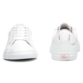 Zapatillas Lacoste Lerond Blanco Para Niña