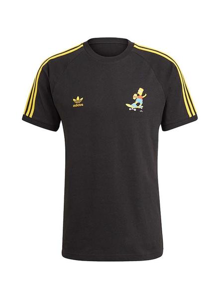 Camiseta Adidas Negro Hombre