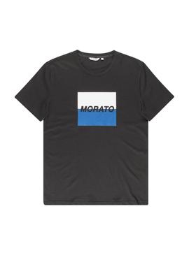 Camiseta Antony Morato Logo Print Negro Hombre