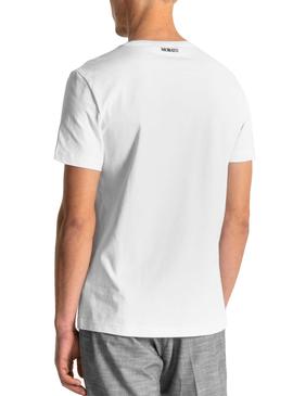 Camiseta Antony Morato Reflective Blanco Hombre