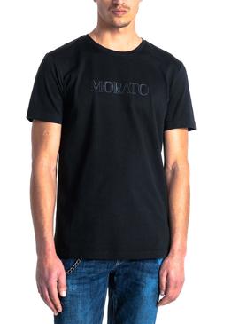 Camiseta Antony Morato Plastic Print Negro Hombre