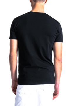 Camiseta Antony Morato Stretch Negro para Hombre