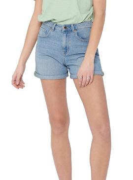 Short Only Phine Azul Para Mujer