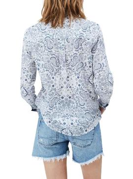 Camisa Pepe Jeans Marena Blanco Para Mujer