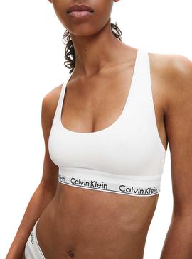 Bralette Calvin Klein Gris Para Mujer