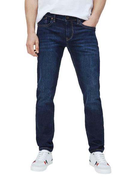 Pantalón Jeans Hatch Marino Hombre