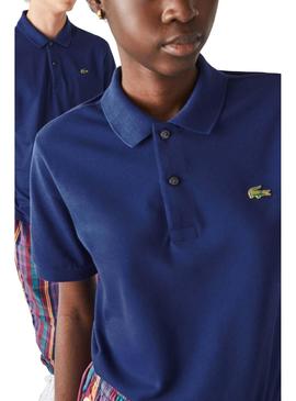 Polo Lacoste Live Standard Fit Azul Hombre Mujer