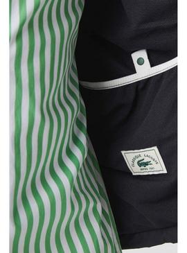 Cortavientos Lacoste Tafetan Azul Marino Hombre