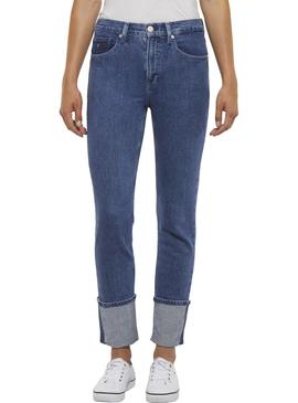 Pantalon Vaquero Tommy Jeans Izzy Logo Mujer