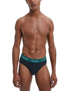 Calzoncillos Calvin Klein Hip Brief Marino Hombre