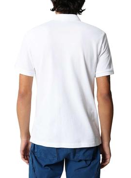 Polo Napapijri Elbas Blanco Para Hombre 