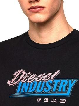 Camiseta Diesel T-DIEGOS Negro Para Hombre