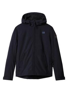 Chaqueta Napapijri Shelter Azul Marino Para Hombre