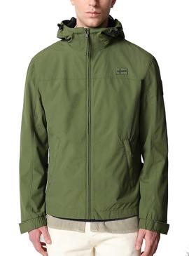 Chaqueta Napapijri Shelter Verde Para Hombre