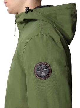 Chaqueta Napapijri Shelter Verde Para Hombre