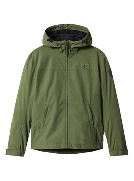 Chaqueta Napapijri Shelter Verde Para Hombre