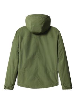 Chaqueta Napapijri Shelter Verde Para Hombre