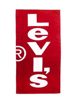 Toalla Levis Red Towel Rojo 