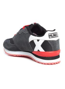 Zapatillas Munich Mini Racer Gris