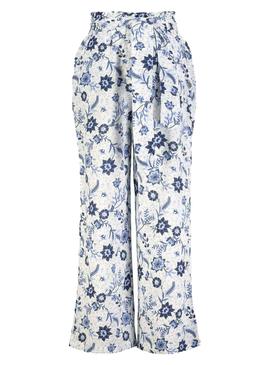 Pantalón Pepe Jeans Merry Blanco Para Niña