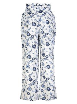 Pantalón Pepe Jeans Merry Blanco Para Niña