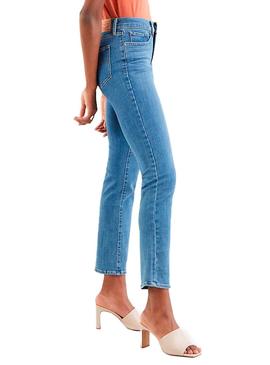 Pantalón Vaquero Levis 314 Shaping Azul Para Mujer