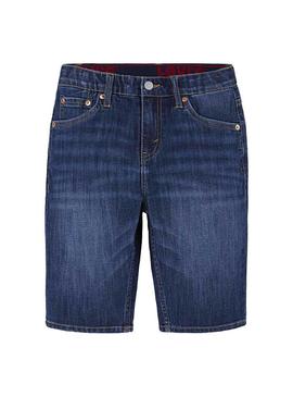 Bermuda Levis Perforance Azul Para Niño