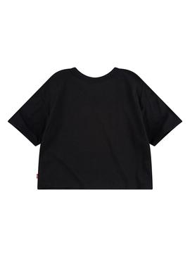 Camiseta Levis High Rise Negro Para Niña