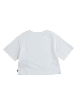 Camiseta Levis High Rise Tee Blanco Para Niña