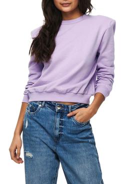 Sudadera Only Rexa Life Morado Para Mujer