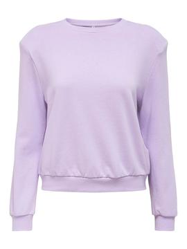 Sudadera Only Rexa Life Morado Para Mujer