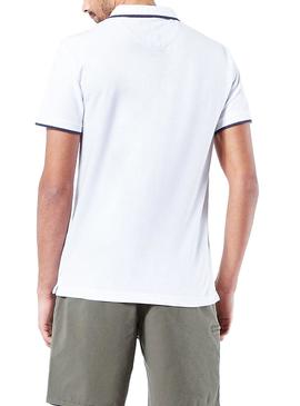 Polo Dockers Versatile Blanco para Hombre